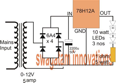 Rights reserved in the event of the grant of a patent, utility model or. 12V 5 Amp Fixed Voltage Regulator IC 78H12A Datasheet, Application Note | Circuit Diagram Centre