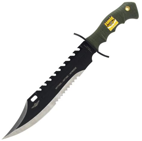 United Cutlery Marine Force Recon Sawback Bowie Bowie Knife Knife