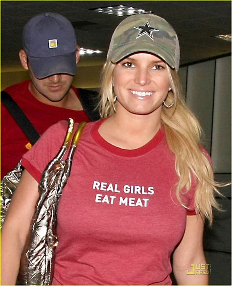 Jessica Simpson Real Girls Eat Meat Photo 1201731 Photos Just Jared Celebrity News And