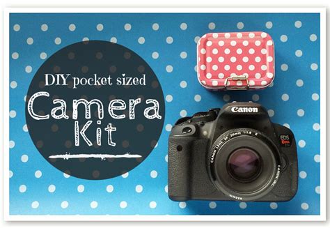 Diy Pocket Camera Kit Gwens Nest