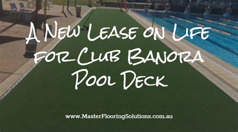 Check Out This Synthetic Turf Installation Around The Twin Towns Pool