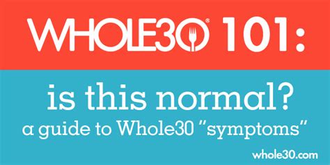 Whole30 101 Is This Normal A Guide To Whole30 Symptoms The