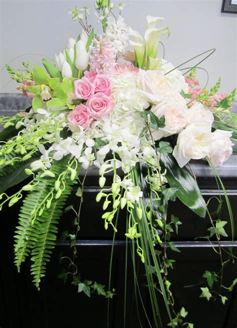 Johanne Enoksen Casket Funeral Flower Arrangement Ideas During The