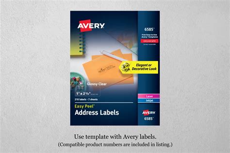 Avery 8860 Template