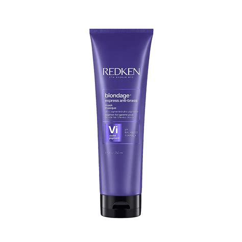 Redken Purple Hair Mask Color Extend Blondage Express Anti Brass Mask