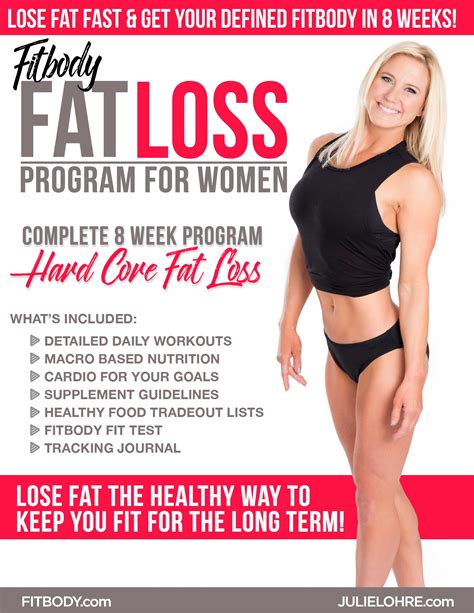 Weight Loss Plan For Women Fat Loss Program For Women Fitbody