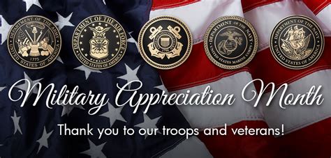May Is Military Appreciation Month Military