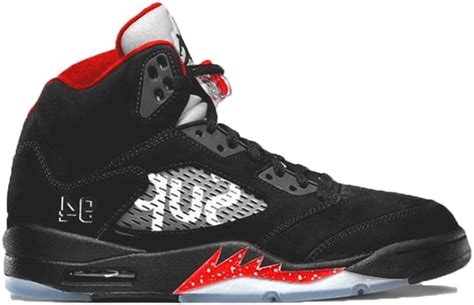 Jordan 5 Retro Supreme Black 824371 001 Sneakerbaron Nl