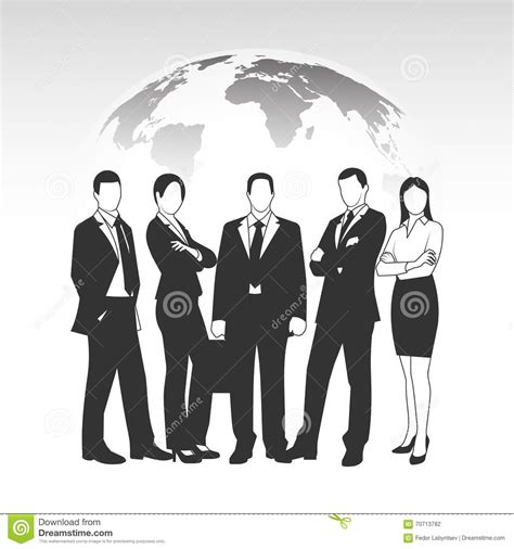 Business People Stock Vector Illustration Of Office 70713782