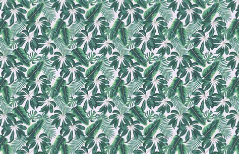 Mixed Tropical Leaves Wallpaper Tropical Wallpaper