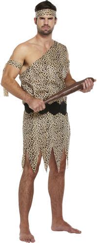 Caveman Tarzan Adults Fancy Dress Halloween Jungle Mens Ladies Costume