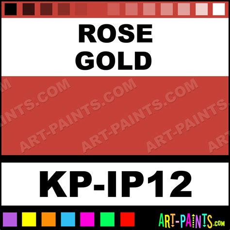 Maybe you would like to learn more about one of these? Rose Gold Interferenze 12 Body Face Paints - KP-IP12 ...