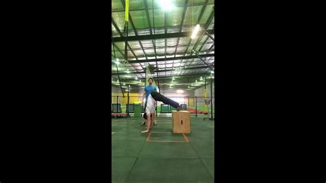 Pike Push Up Hangstrong Gymnastics Youtube