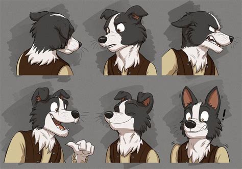 Commission Goodspeeds Expression Sheet By Temiree Border Collies In