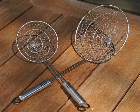 And it is much safer and more durable than plastic or other materials. Stainless Steel Spider/Strainer - Cassandra's Kitchen