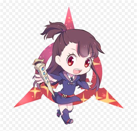 Bzzt Zerochan Anime Image Board Anime Chibi Little Witch Academia Png