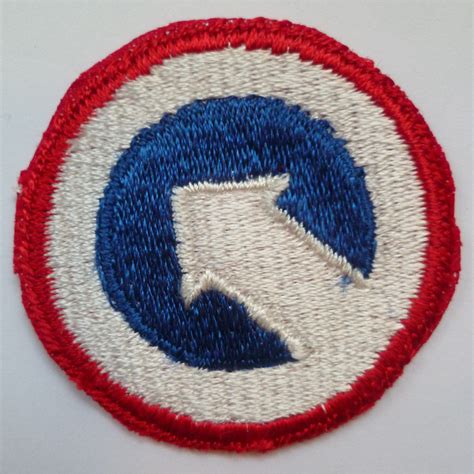 Wwii Us Army 1st Logistics Command Cloth Patch Badge Original War Time