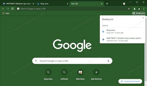 How to Disable Reading List in Google Chrome