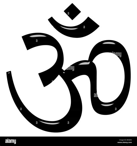 Hinduismo símbolo 3D Fotografía de stock Alamy