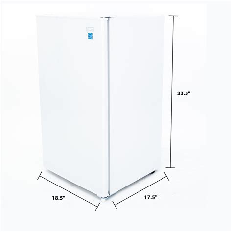 Avanti 33 Cu Ft Refrigerator With Chiller Compartment Rm3306w