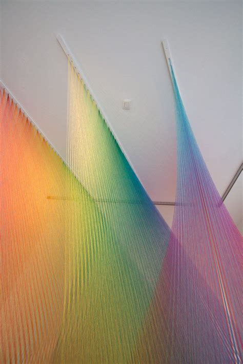 Polychromatic Thread Sculptures Plexus By Gabriel Dawe Plexus