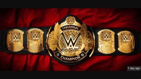The New Wwe Universal Heavyweight Championship Belt 72916 Wwe
