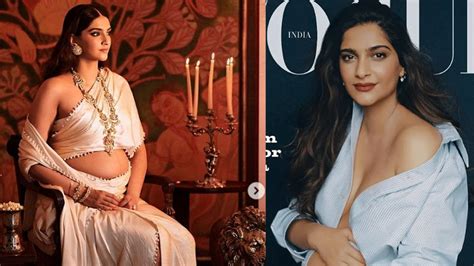 Sonam Kapoor Brutally Trolled For Posing In Unbuttoned Shirt In