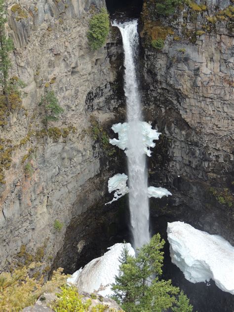 Exploring Waterfalls At Wells Gray Provincial Park Backcountry Canada