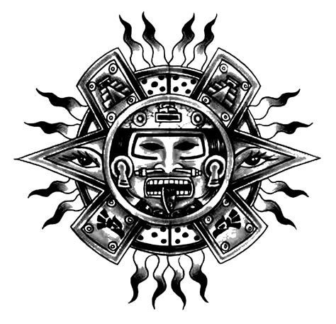 Dibujos de Mitología azteca 111623 Dioses y diosas para colorear y