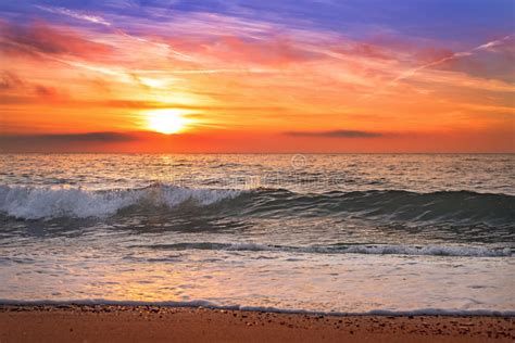 Colorful Ocean Beach Sunrise Stock Photo Image Of Cayman Mykonos