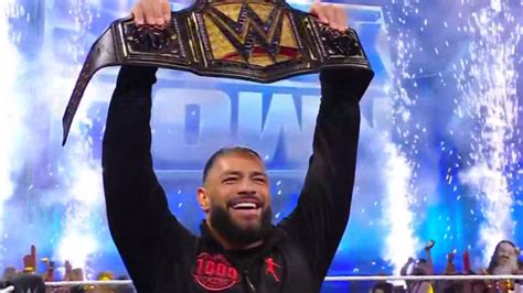 Wwe Introduces Roman Reigns Equivalent Title On Smackdown All You