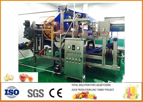 Automatic 10th Capacity Apple Juice Processing Line