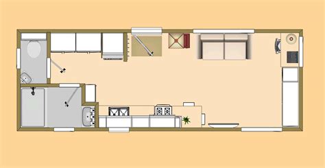 Cozyhomeplans Floor Plan Tiny Home Plans And Blueprints 55674