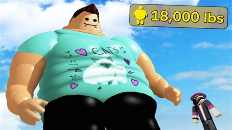 I Hit The Max Weight In Fat Simulator Youtube