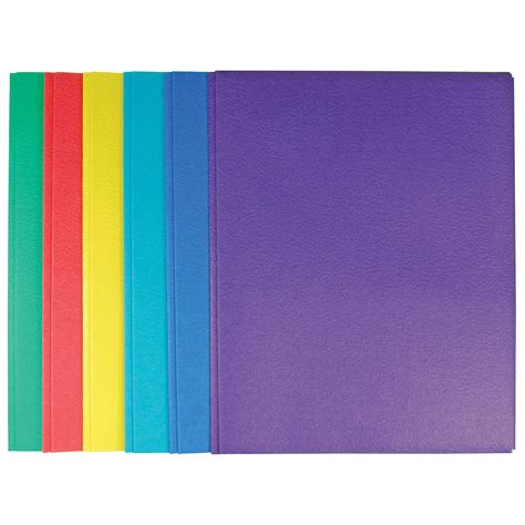 Wholesale 2 Pocket Folders Paper Assorted Colors