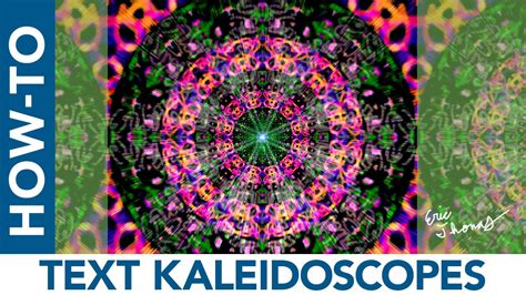 How To 14 Text Kaleidoscopes Photoshop Youtube