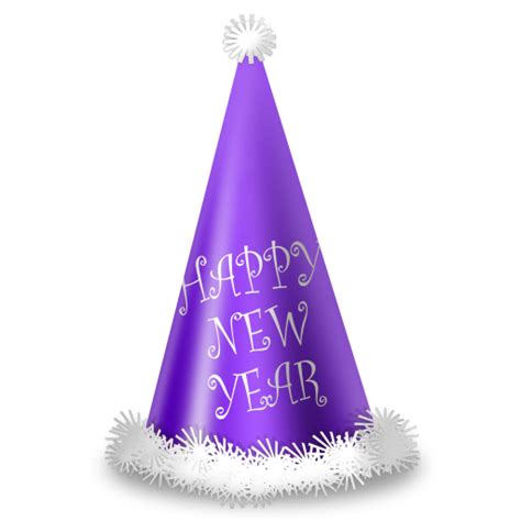 christmas ornament purple party hat christmas tree - Hat png download png image