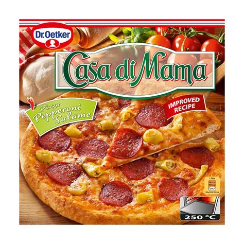 Dr Oetker Casa Di Mama Pepperoni Salame 415 Gr