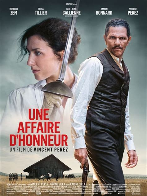 Affiche du film Une affaire d honneur Photo sur AlloCiné