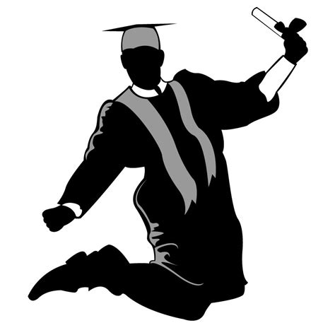 Graduation Black And White Free Download On Clipartmag