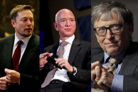Elon Musk Jeff Bezos Bill Gates Which Billionaire Has The Worlds