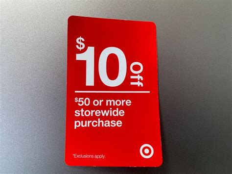 You'll receive a target coupon code for 15% off any items left on either registry after your event. (Targeted) $10 off $50 Coupon from Target - Plus How to Use it Twice!