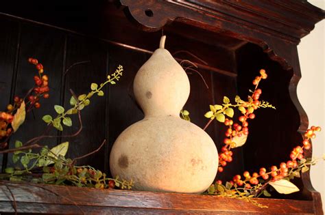 Southern Lagniappe Decorating For Fall With Stained Gourds