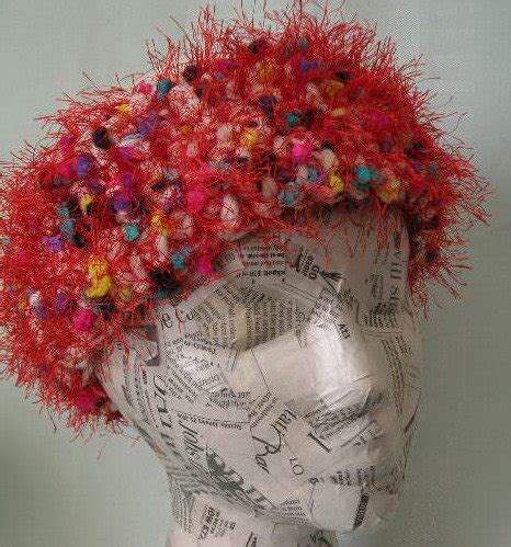 crocheted pillbox hat