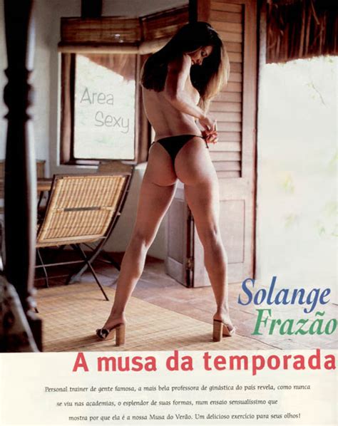 Solange Fraz O Nua Posou Pelada Em Fotos Excitantes Porno Caseiro