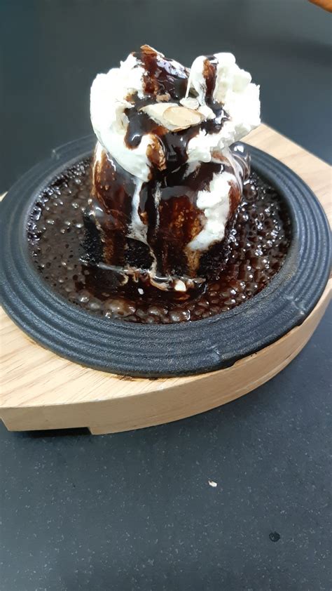 Sizzling Brownie With Ice Cream RasoiTak