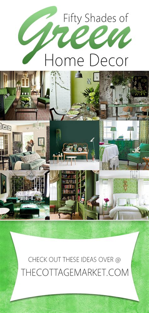 Magical, meaningful items you can't find anywhere else. 50 Shades of Green Home Decor - The Cottage Market