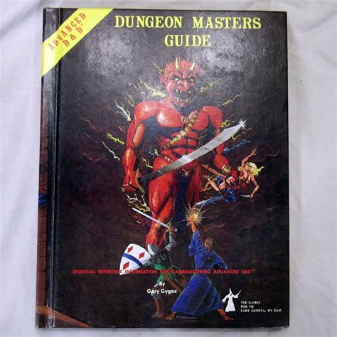 Advanced Dungeons And Dragons Dungeon Masters Guide Gygax 1979