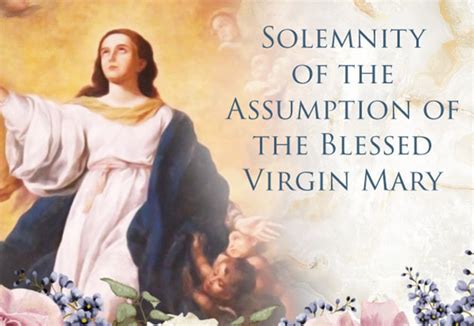 Amm Solemnity Of The Assumption Of The Blessed Virgin Mary