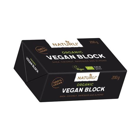 Naturli Organic Vegan Butter Block 200g The Vegan Kind